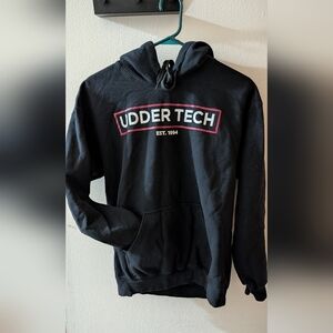 Udder Tech Black Hoodie